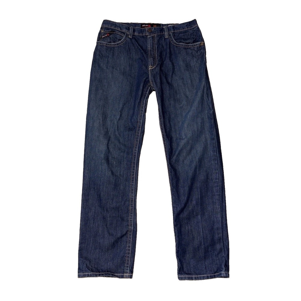 Ariat Shale FR M3 Loose Work Jeans Men's 36 / 34 Denim Cat2 10014450